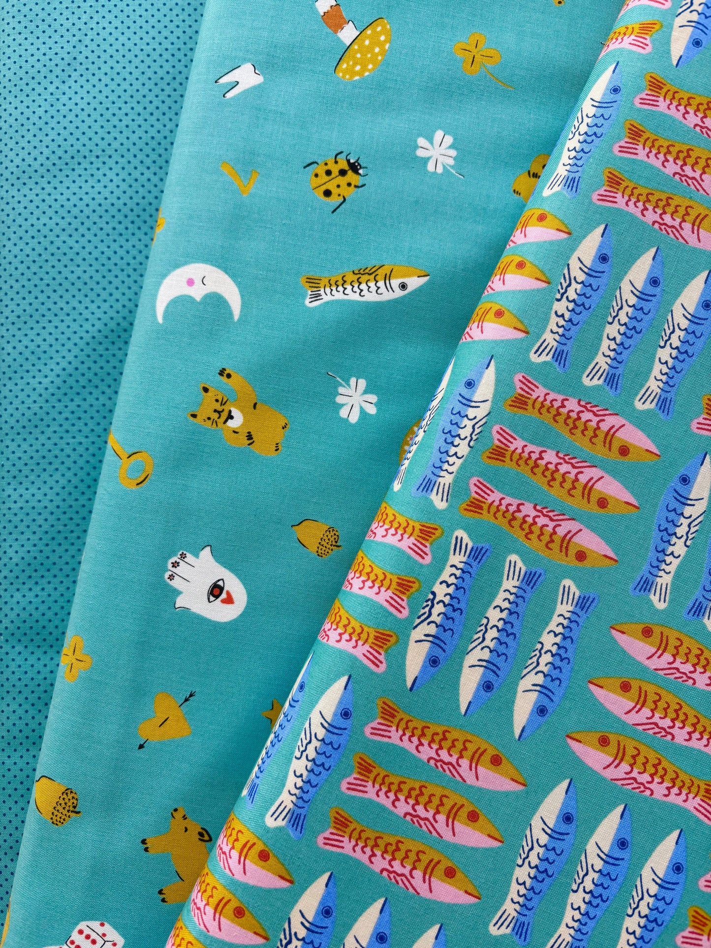 Ooh Lucky Lucky - Good Luck - Turquoise - Ruby Star Society
