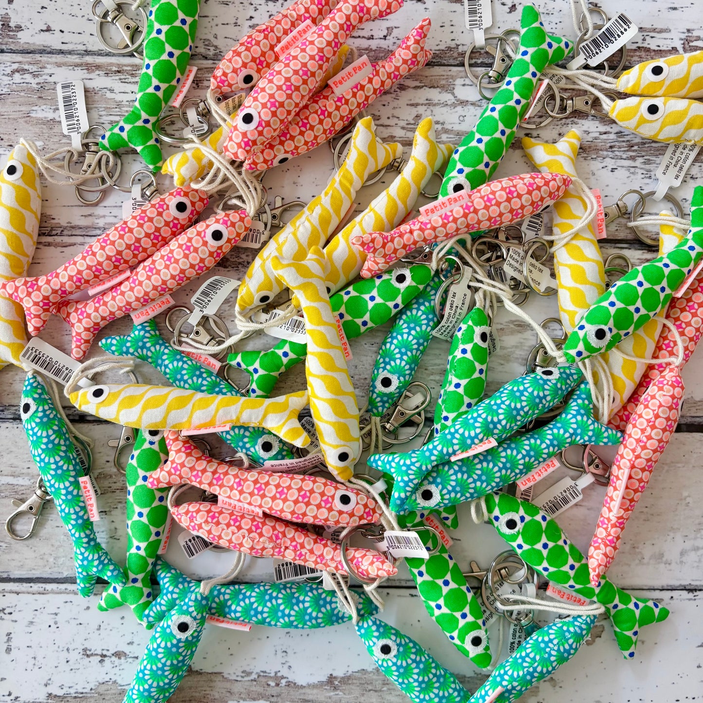 Wasabi Sardine Bag Charm from Petit Pan