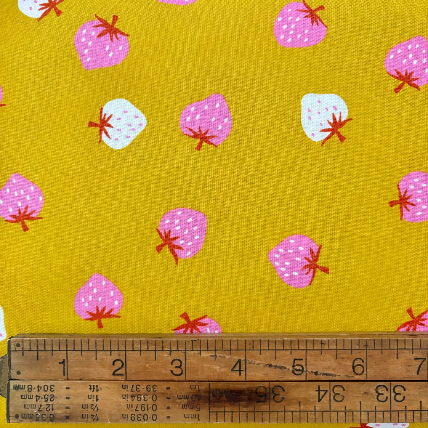 Picture Book - Strawberry Toss in Goldenrod - Ruby Star Society