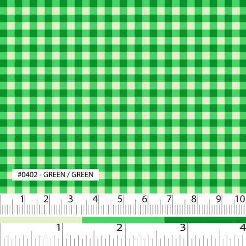 Essential Check - Green / Green