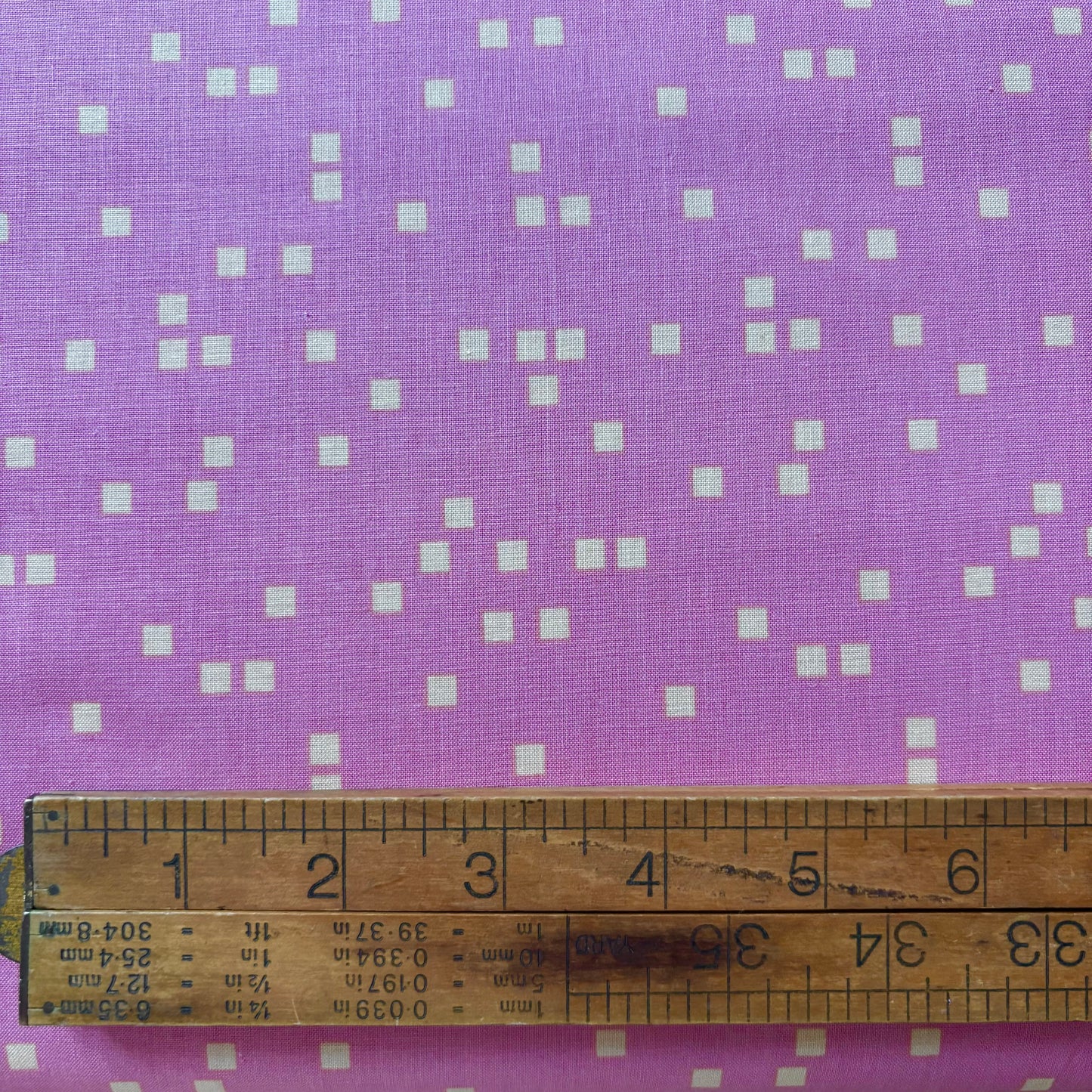 Square Dance in Plum - Geometry - Ruby Star Society