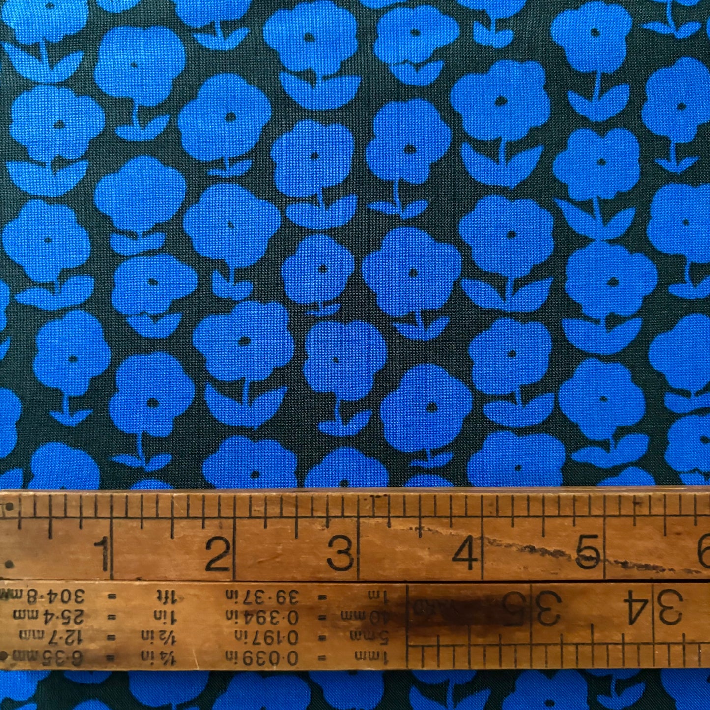 Ruby and Bee Blenders - Puffy Daisy in Ink / Majorelle