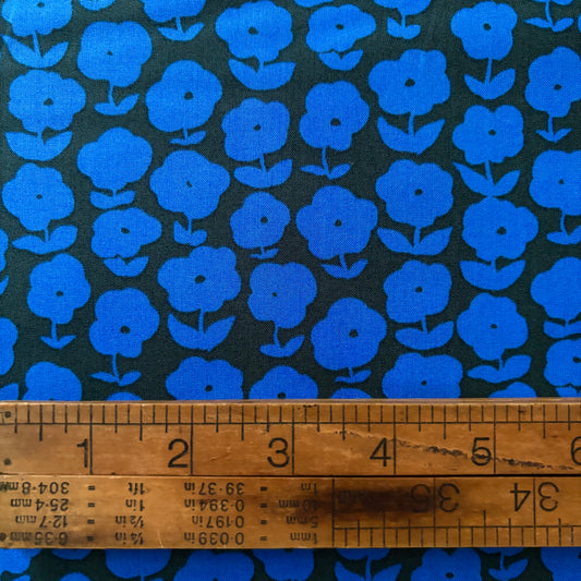 Ruby and Bee Blenders - Puffy Daisy in Ink / Majorelle