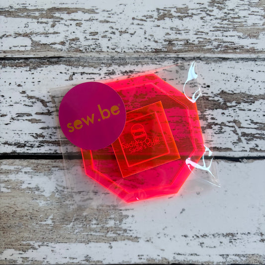 Sadie’s Quilt Sew.be Acrylic Templates