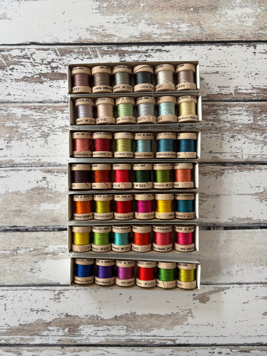 Box of 6 Au Ver À Soie - Vintage Neutrals