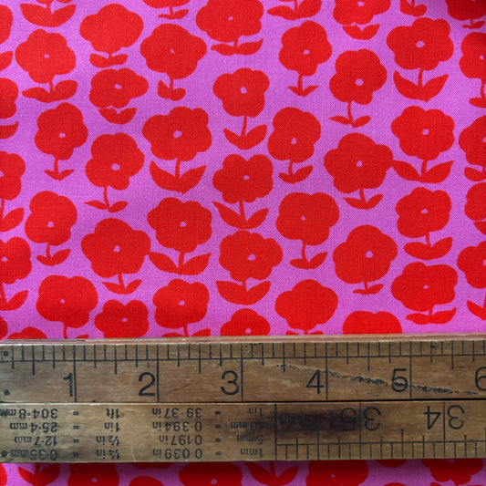 Ruby and Bee Blenders - Puffy Daisy in Purple / Red