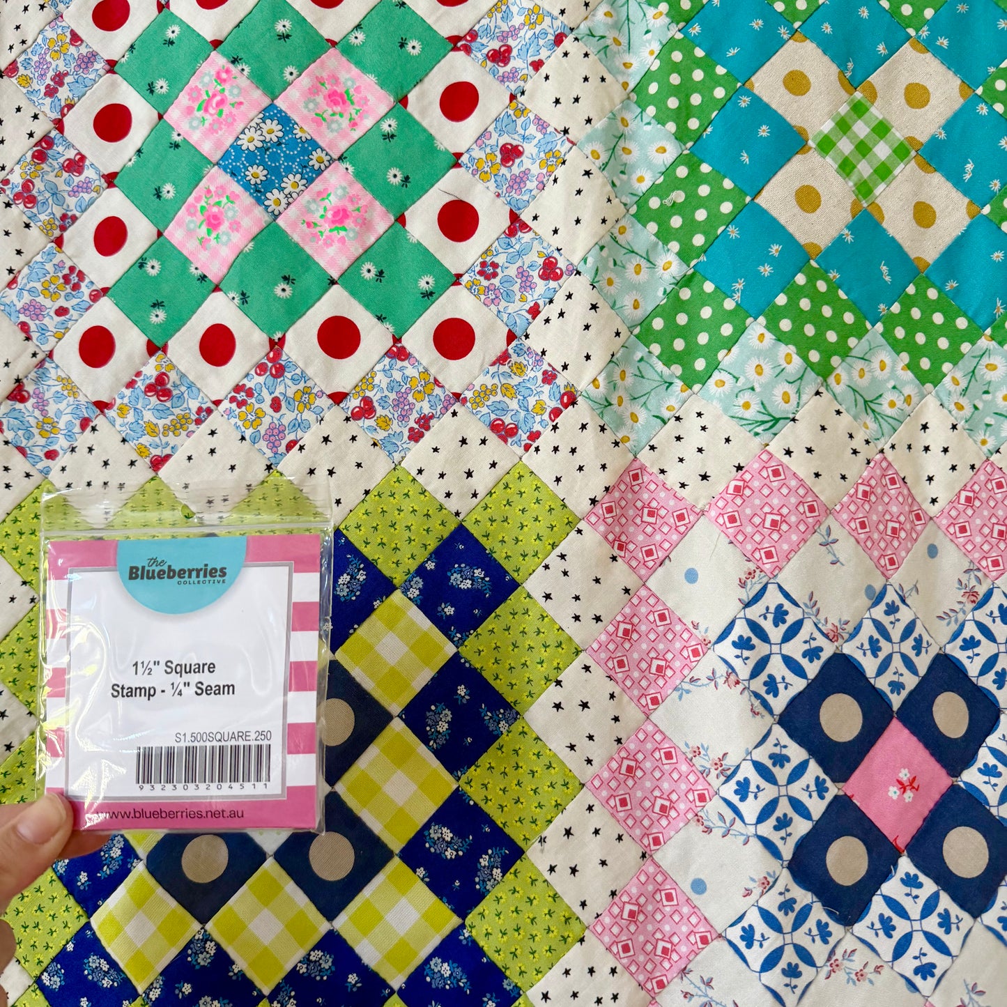 1 1/2” Square Acrylic Stamp