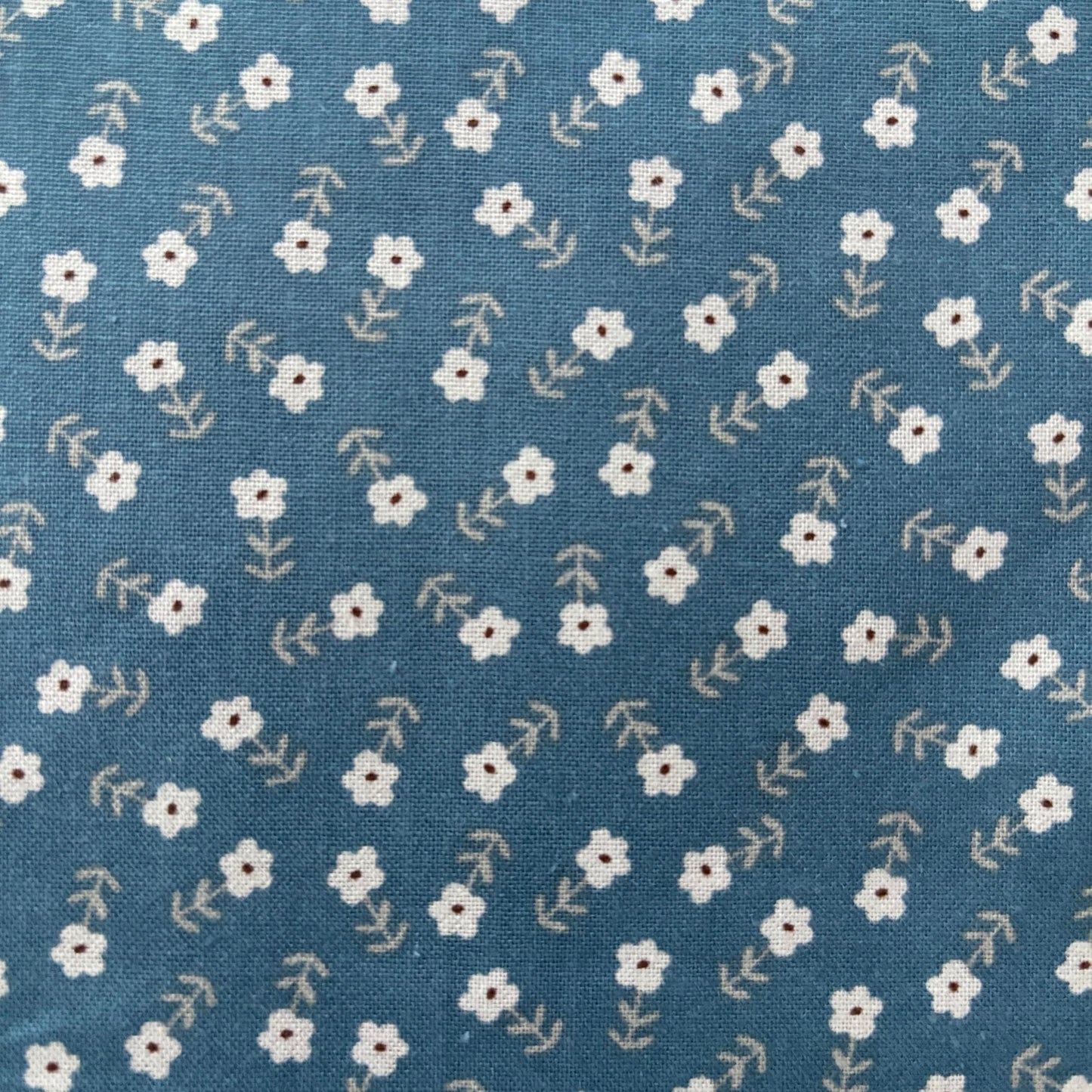 Cozy Bébé Flowers in Blue - Riley Blake