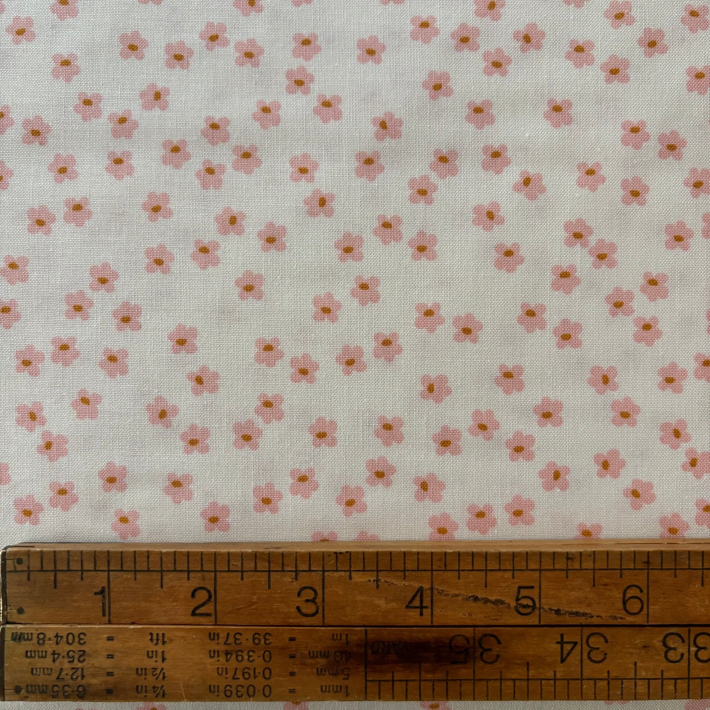 Tiny Blooms in Cream - Bloom and Sew - Andover