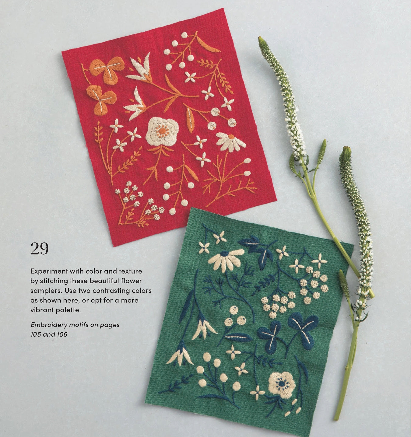 Artful Botanical Embroidery