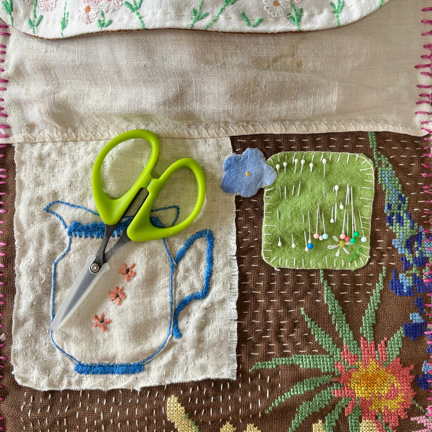 Karen Kay Buckley Multipurpose Scissors 4” - Lime Green