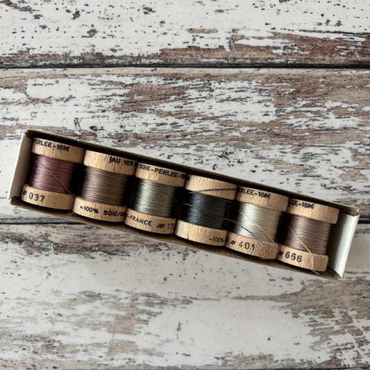 Box of 6 Au Ver À Soie - Vintage Neutrals