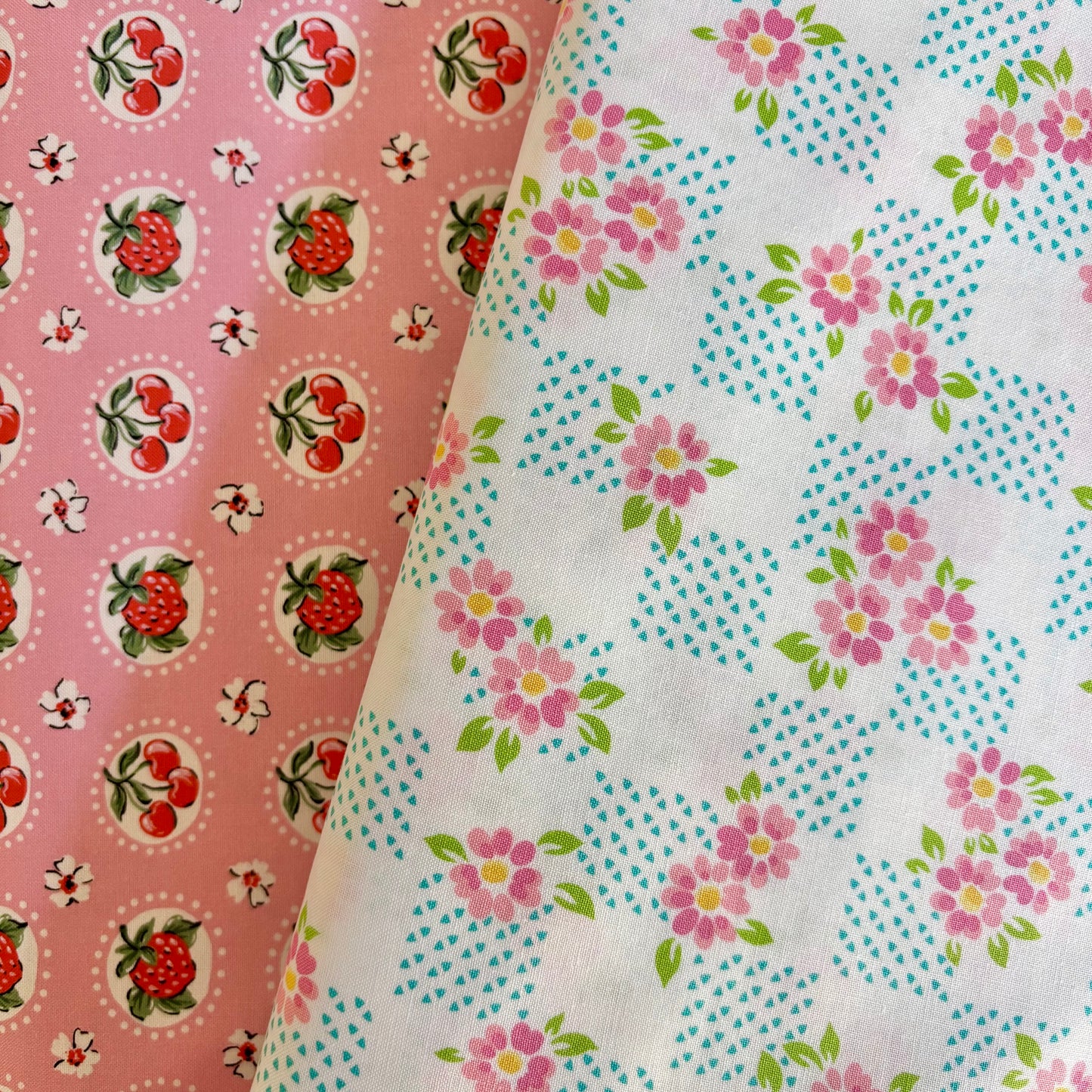 Fields Small Floral - On the Bright Side by Moda