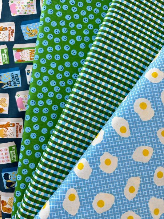 Egg and Friends - Tablecloth in Verdant - Ruby Star Society