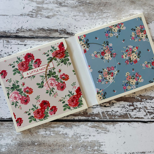Cath Kidston Notecard Wallet - Pink Florals