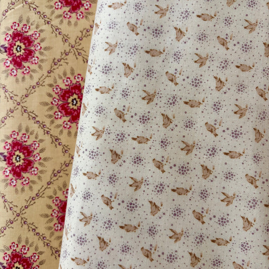 Meadowlarks in Parchment - Wildflower Cottage