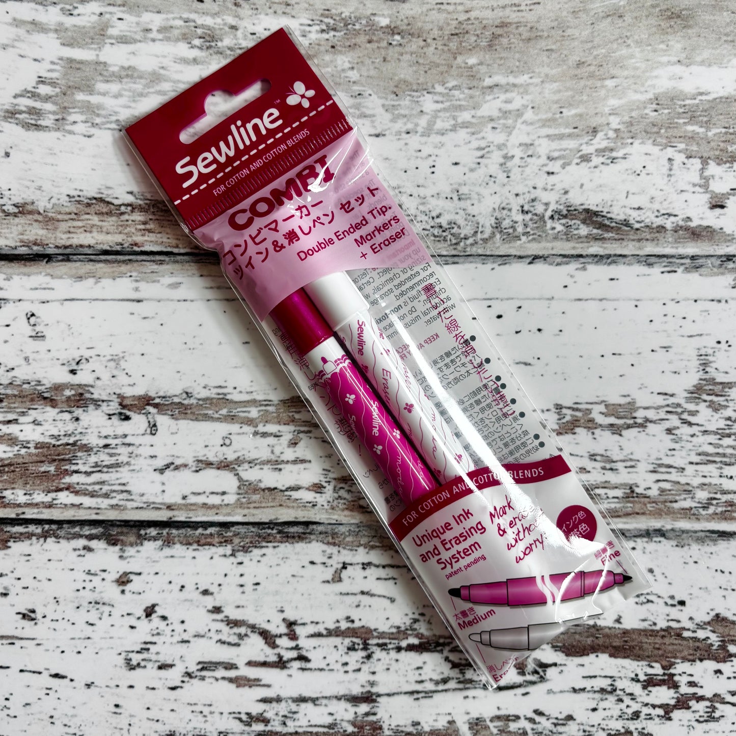 Sewline Combi Marker and Eraser