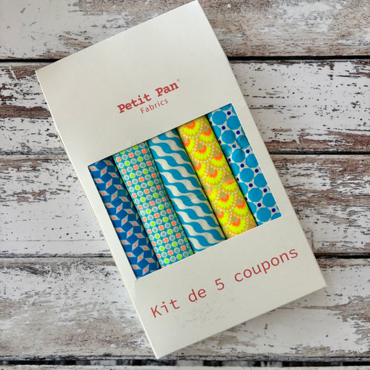 Wasabi - 5 Fat Quarters from Petit Pan