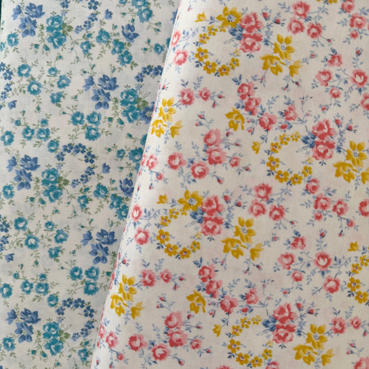 Liberty Lasenby Quilting Cotton - Palace Garden Petal Crown D