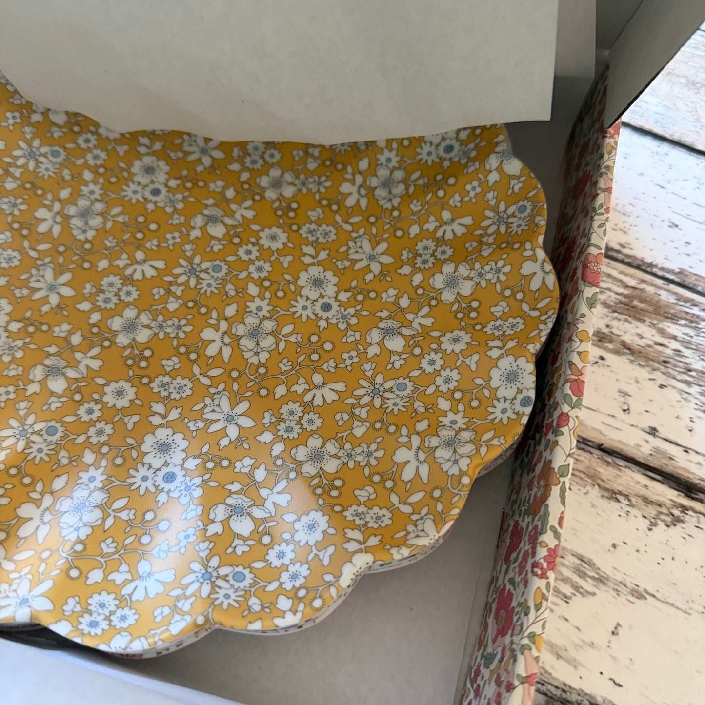 Meri Meri x Liberty Mixed Set of Reusable Large Plates