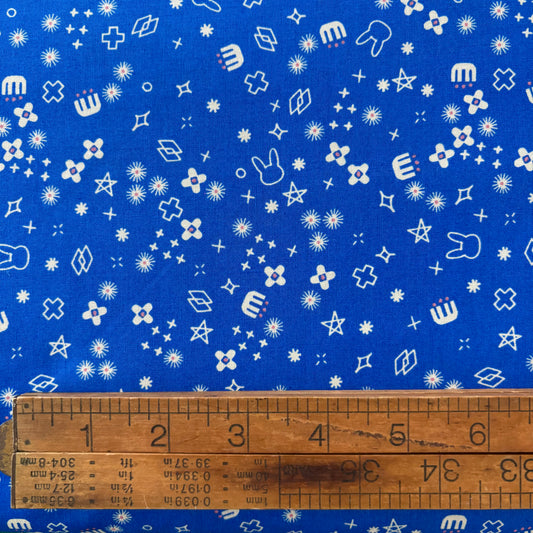 Woodland Park - Bunny Bloom in Blue Ribbon - Ruby Star Society