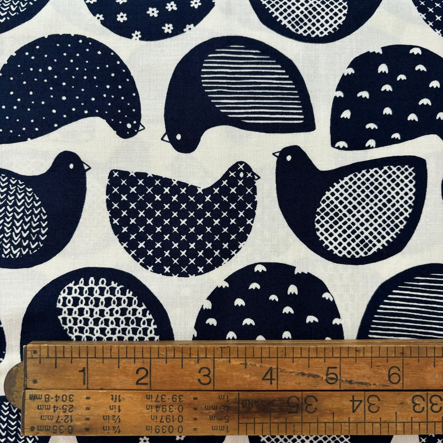 Winterglow Snow Birds in Navy - Ruby Star Society
