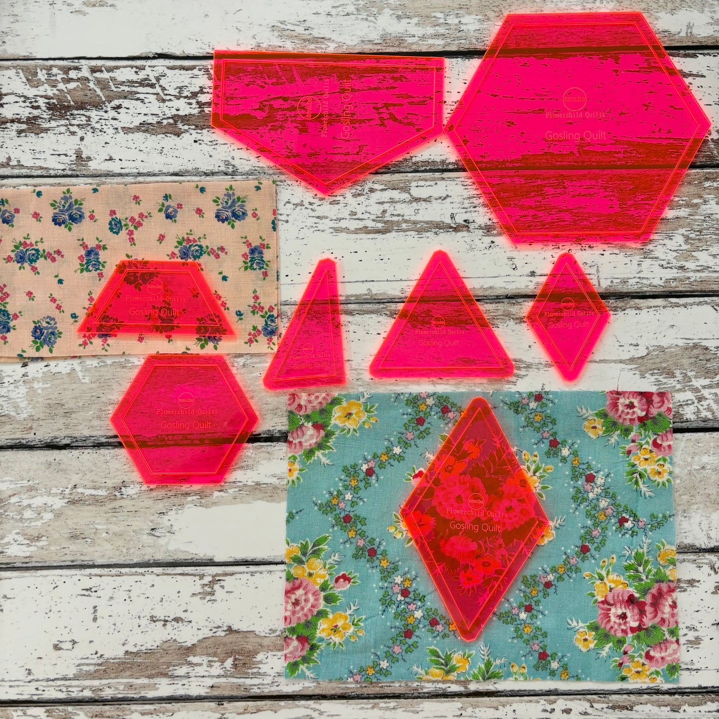 Gosling Quilt Acrylic Templates