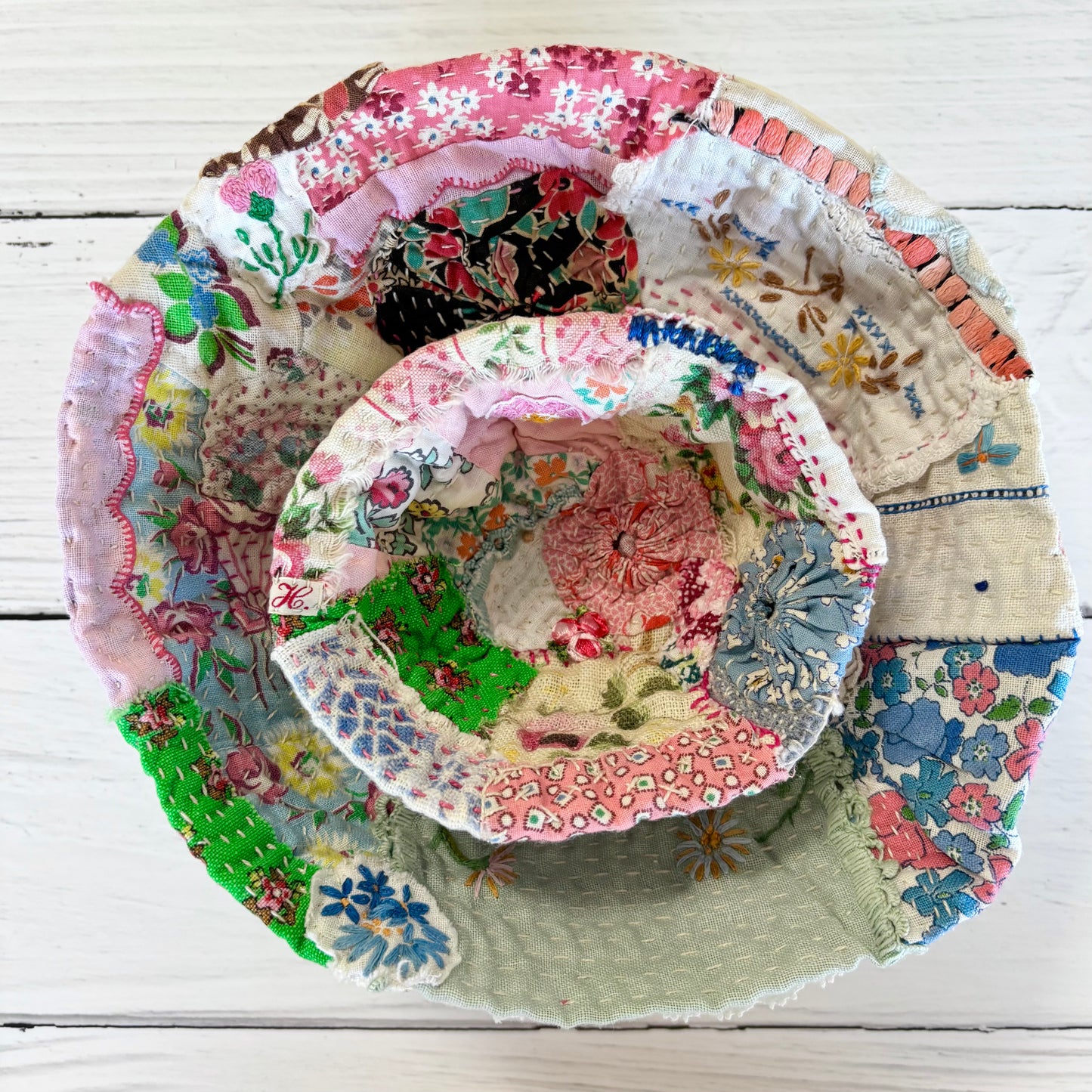 Textile Pinch Pot (Digital Download - A4 PDF)