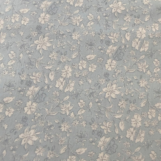 Japanese Sky Blue Floral