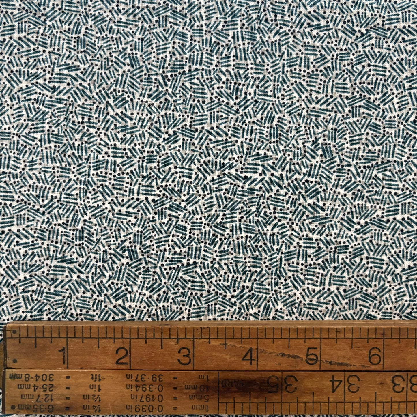 Arthurs Garden 2 - Dots and Dashes - Liberty Quilting Cotton