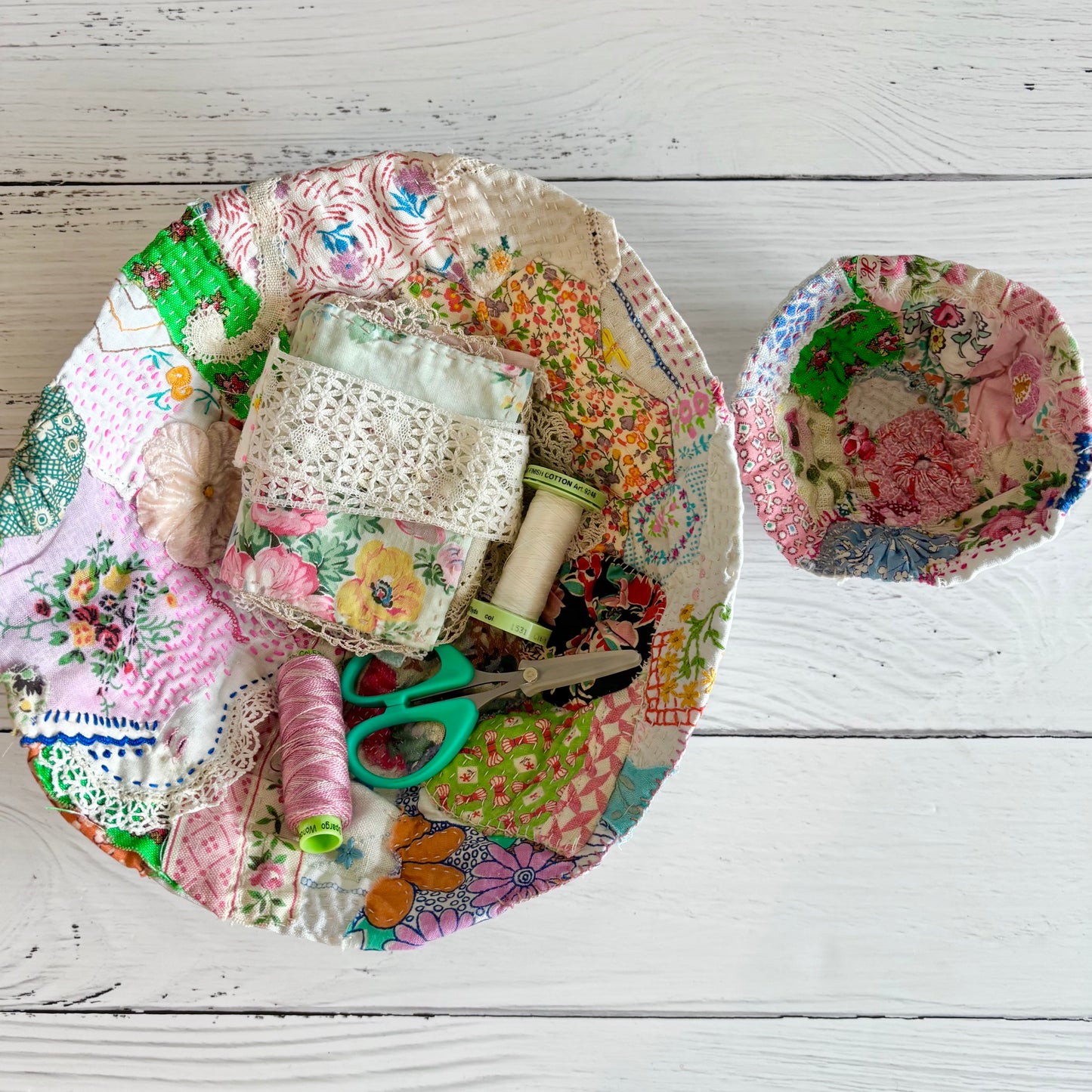 Textile Pinch Pot (Digital Download - A4 PDF)