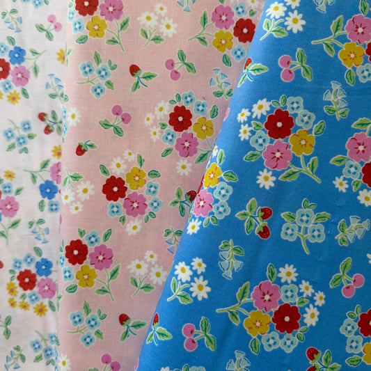 Buttercups in Pink - Bluebells & Buttercups by Poppie Cotton