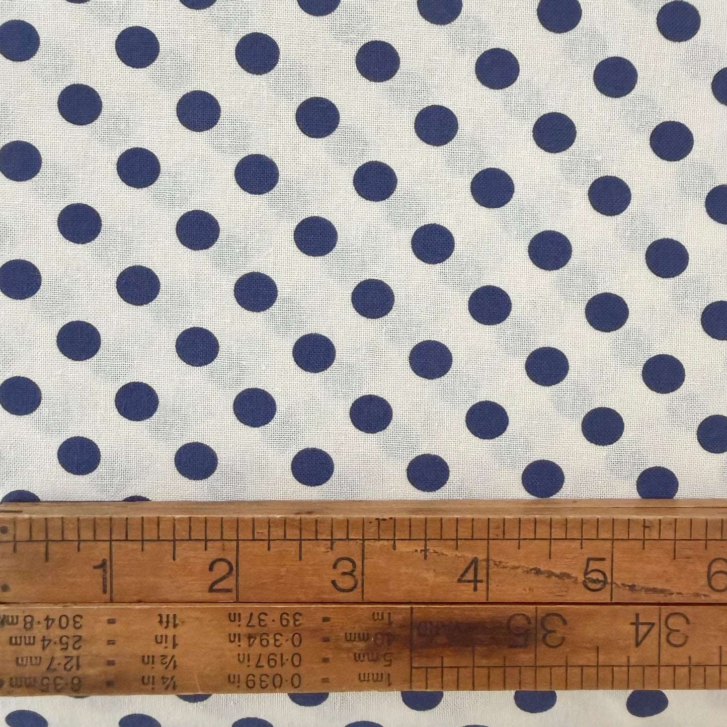 Nippon - Medium Blue Spot on Parchment