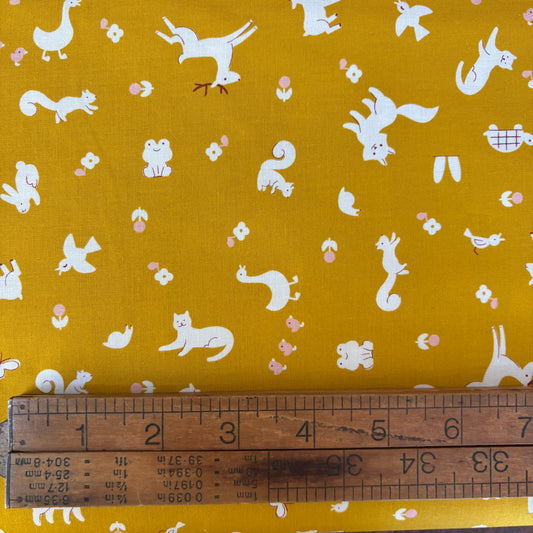 Woodland Park - Menagerie in Goldenrod - Ruby Star Society