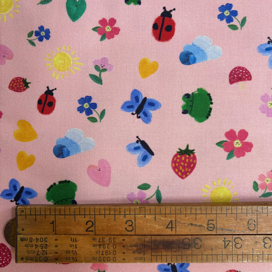 Little Things - Pink Flowers by Wee Blue Bell