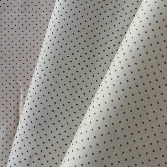 Cottage Flowers by Maywood Studios - Dot Cream / Red
