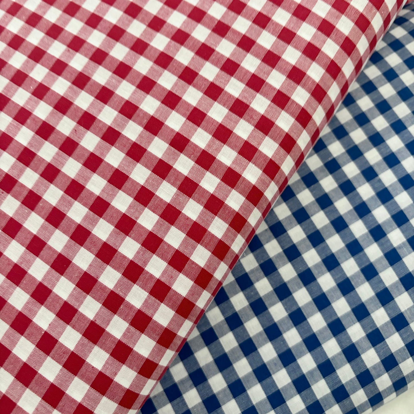 Japanese - Gingham Blue (1/4”)