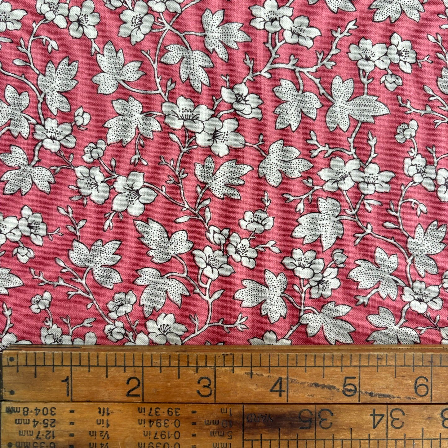 French General - Rouenneries Trois Faded Red