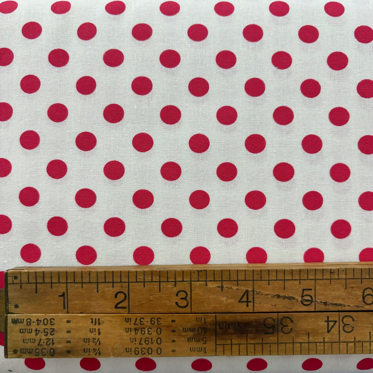 Larger Red Spot on Parchment