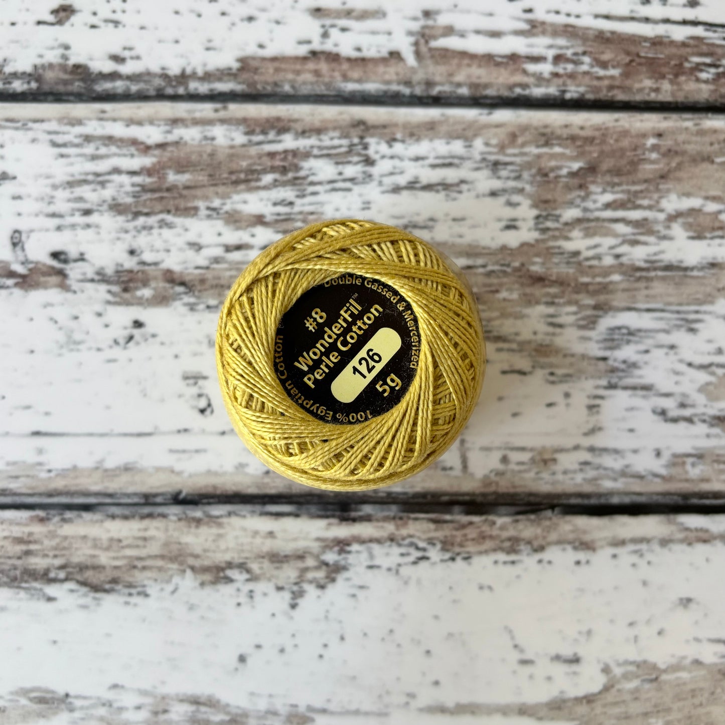 Wonderfil Perle 8 Thread - 126 Sandstone