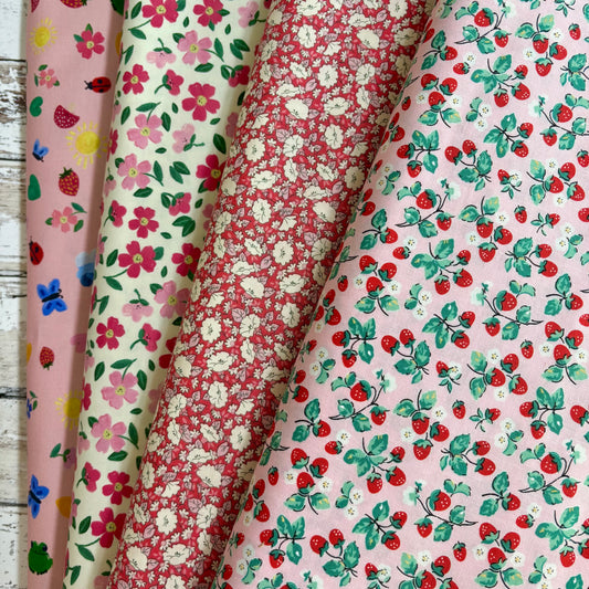 Little Things - Pink Flowers by Wee Blue Bell