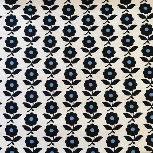 Sevenberry Black Floral