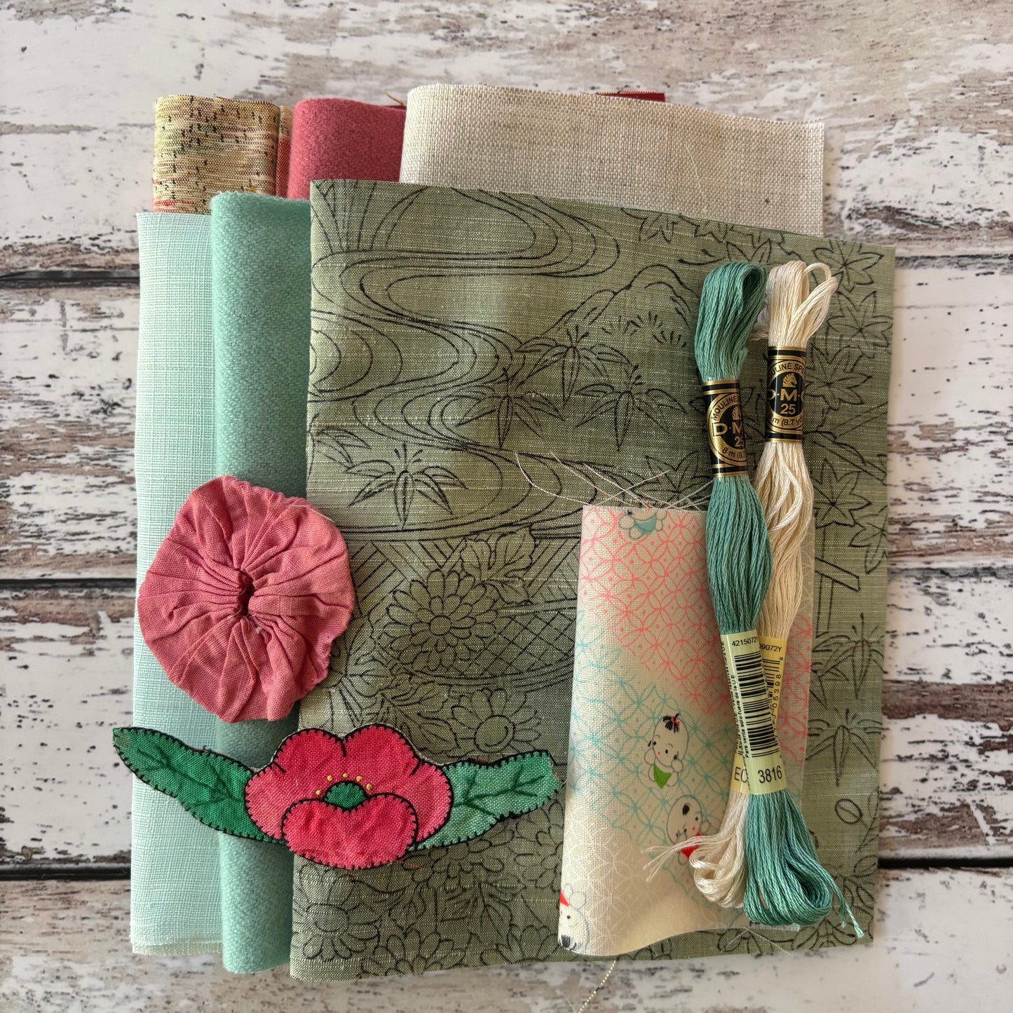 Japanese Vintage Textile Needlebook Bundle