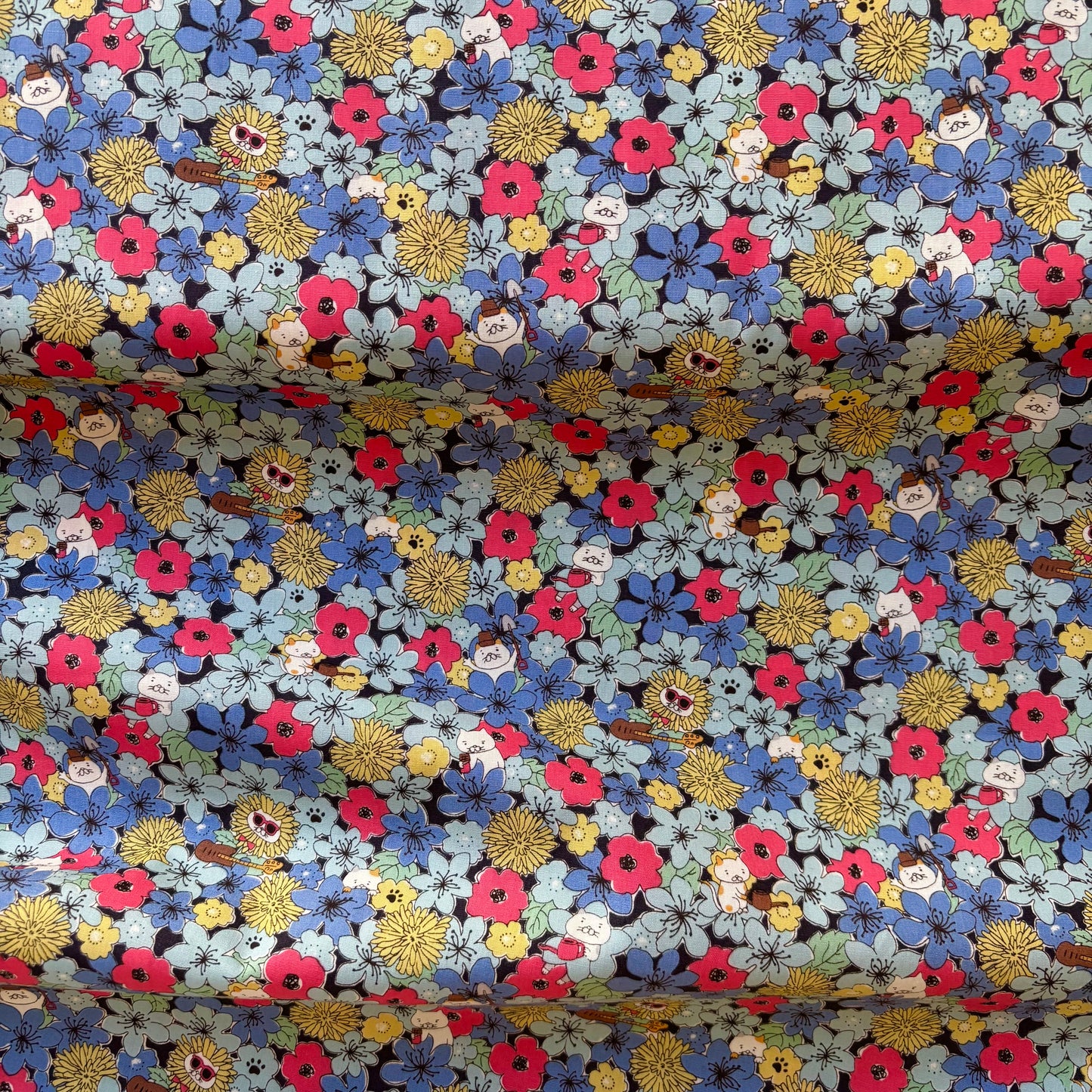 Kobayashi - Blue Floral Rock Star