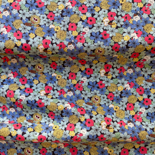 Kobayashi - Blue Floral Rock Star