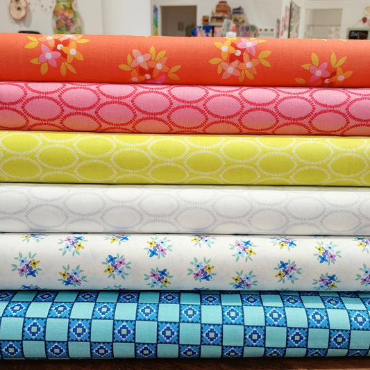 Friday Night - Serviette in Cobalt by Karen Lewis for Andover