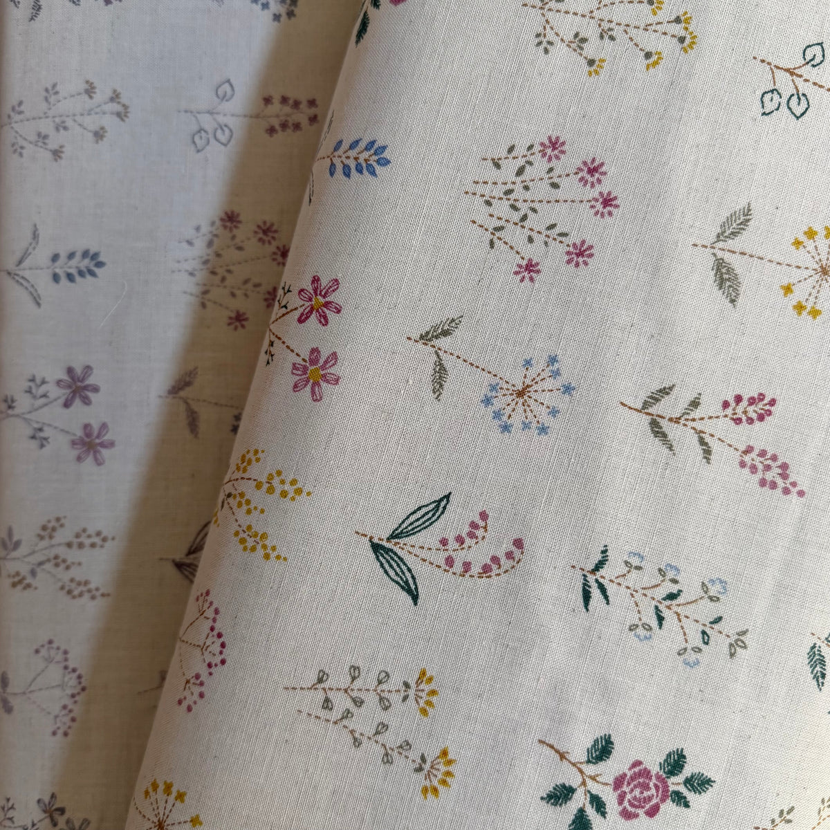 Kei Petit Joli - Floral (Bright) Cotton / Linen