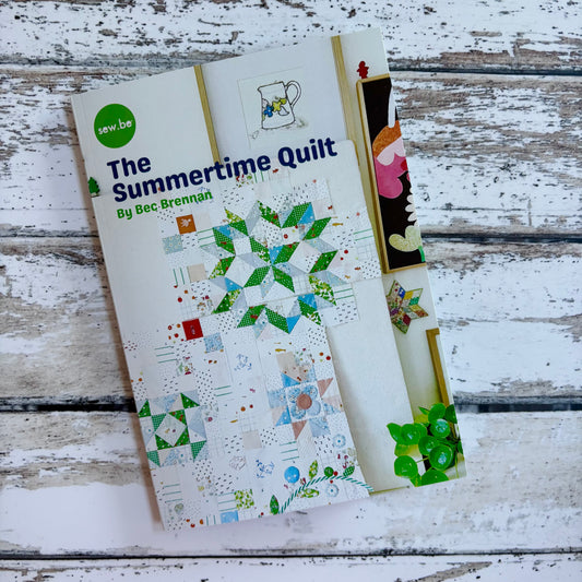 The Summertime Quilt Pattern (A5 Hard Copy Booklet)
