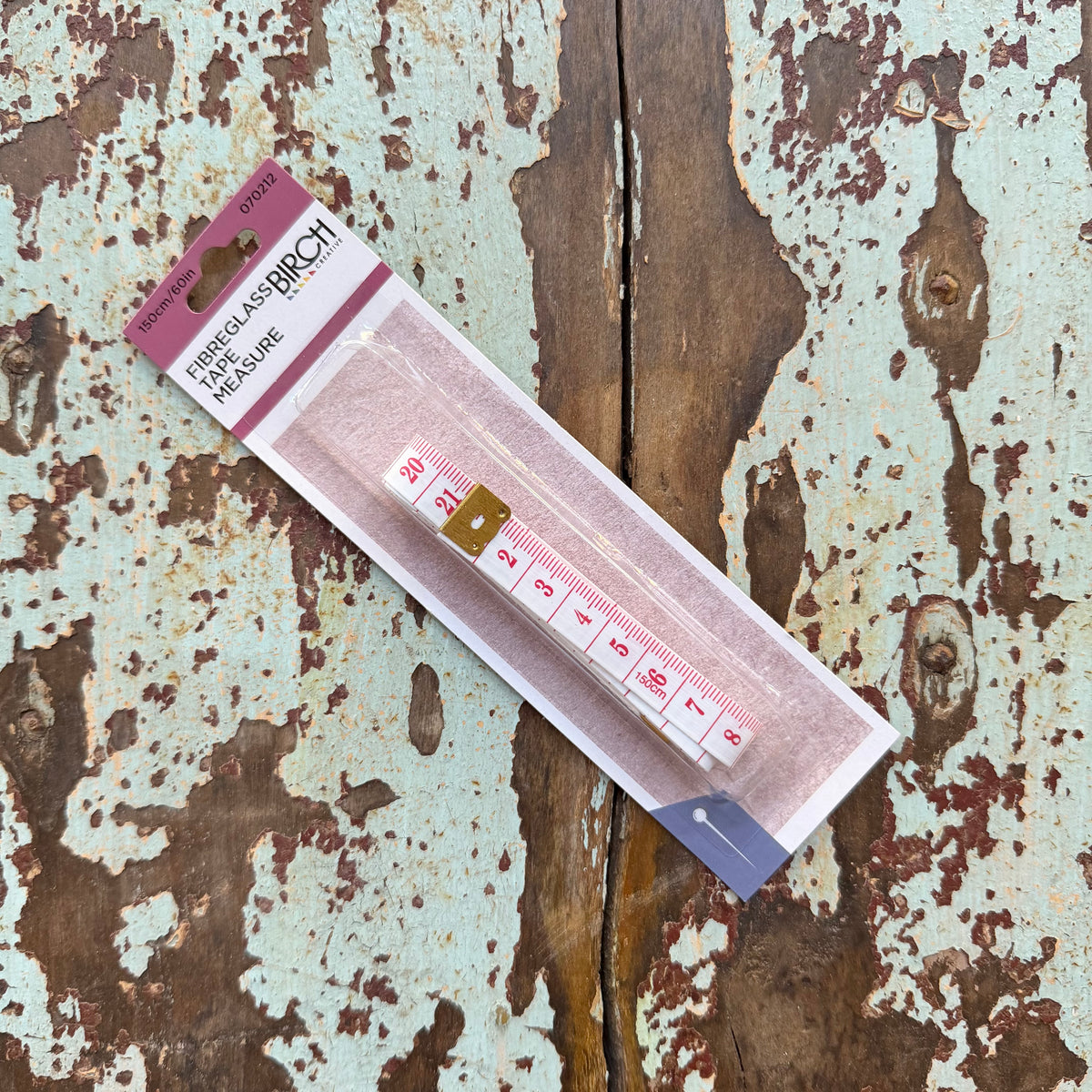 Birch Tape Measure - cm and inches