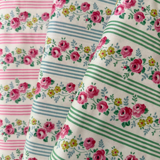 Stripe in Blue - Cath Kidston Signature Collection for Riley Blake